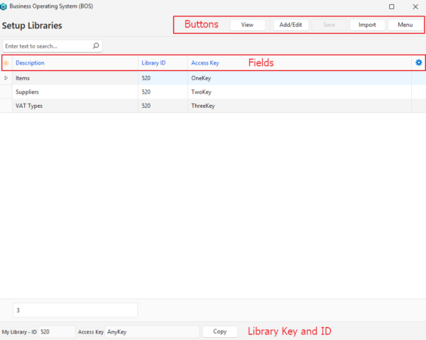 Online Libraries - Business Operating Software
